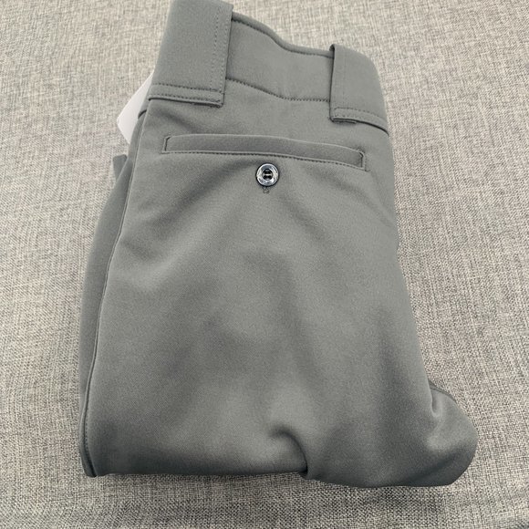 Brand New! Mizuno Softball Gray Pants X-Small Polyester & Cotton Mid Rise Sport - Picture 11 of 12
